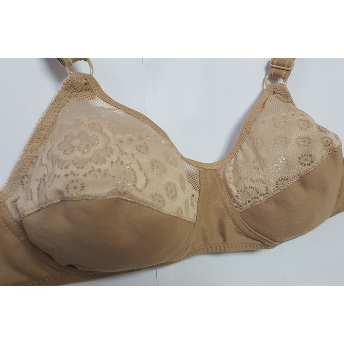 Generic Lasso Cotton Bra - Beige price in Egypt, Jumia Egypt