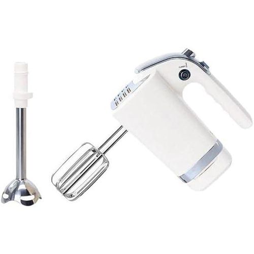 خلاط يدوي بلاستيك HM-400S، 400 وات - أبيض