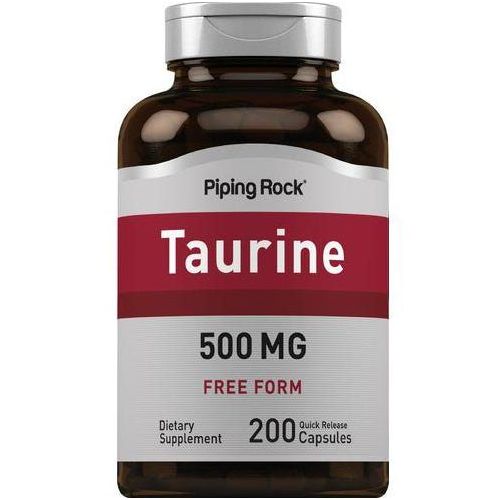 Taurine, 500 mg 200 Quick Release Capsules