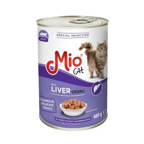 Cat Adult Wet Food with Liver Chunks in sauce - 400gm