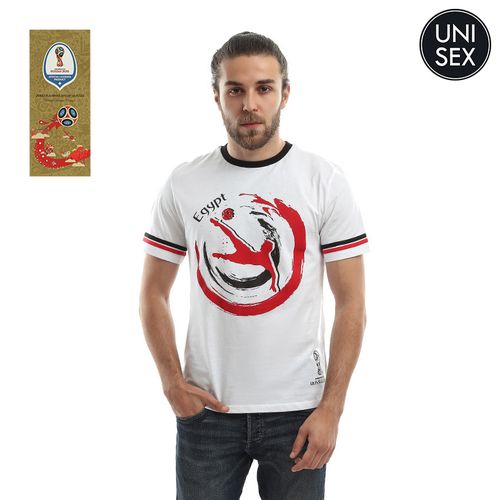 Unisex- Egypt World Cup 2018 T-Shirt - W... - (24)