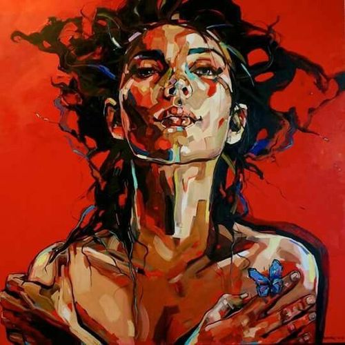 Tableau Canavs Fabric Print High-quality Characters 100 Cm X 100 Cm