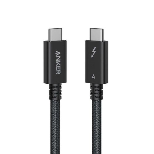 Anker Prime Thunderbolt 4 Cable, 3.3 ft USB C to USB C Cable, 240W Charging, 40Gbps Data Transfer, Supports 8K/4K Displays, for iPhone 16 Series, MacBook Air, iPad, Samsung (Thunderbolt 4-Certified)