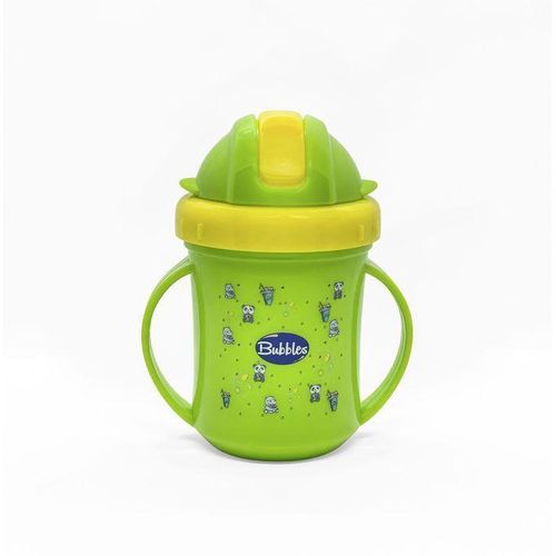 Cup With Straw - Green