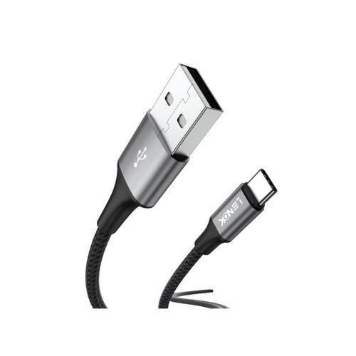 LENOK USB A to USB C Cable, Car Carplay Cable USB A to Type C Cable Fast Charging Braided USB C Cord for iPhone 17 & 16, Galaxy S25, Pixel 10, iPad Pro, Airpods Pro, Switch & More