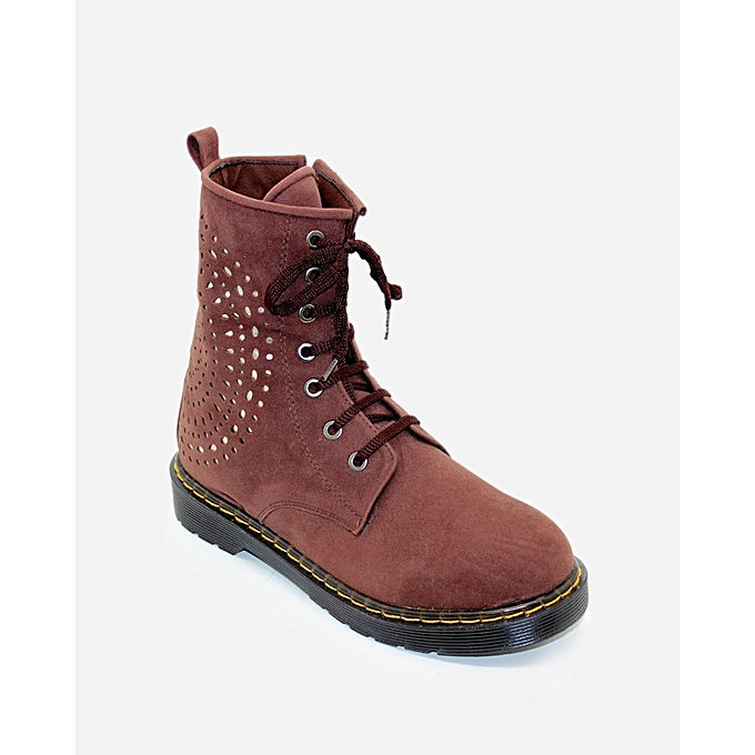 Buy Tata Tio Casual Half Boots - Brown in Egypt