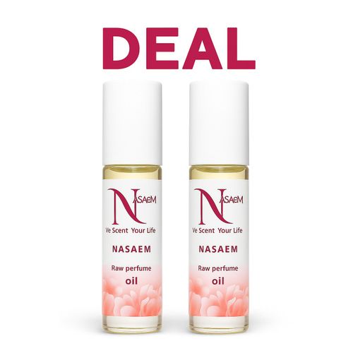 Nas.aem Raw Perfum Oil 10 ml 2 PCS