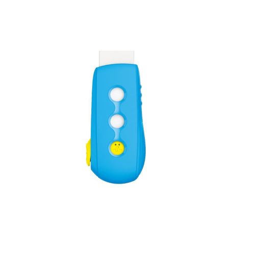 Bush Smile Eraser with Refill Light Blue Card Model KR971846