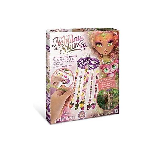 Nebulous Stars Bamboo Wind Chimes boy toys girl toys birthday gift Christmas gift growth fun for kids