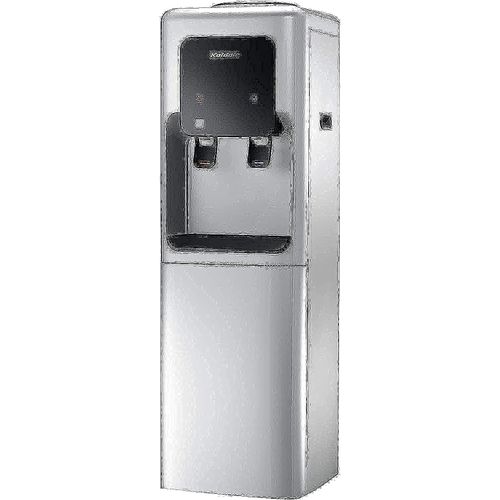 Water Dispenser Cold And Hot 2 Tabs - Top Load Cooler - Silver