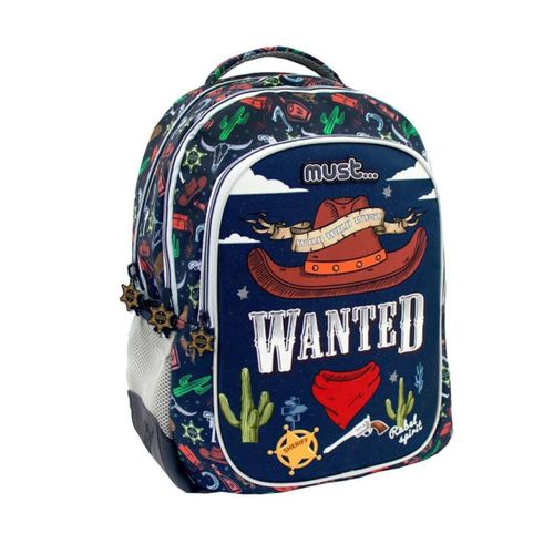 BACKPACK WANTED GLOW IN THE DARK 3 CASES