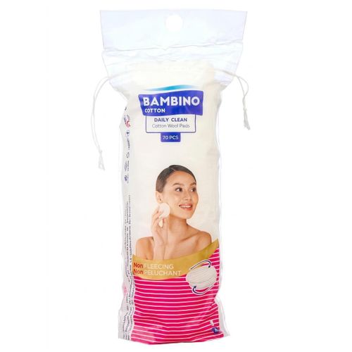 Soft Cotton Pads for Makeup Removal & Daily Cleansing – 70 PCS
