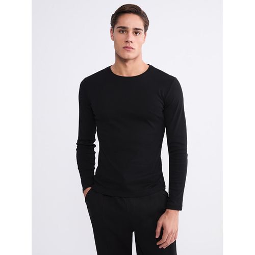 Crew Neck Long Sleeve Men's T-Shirt