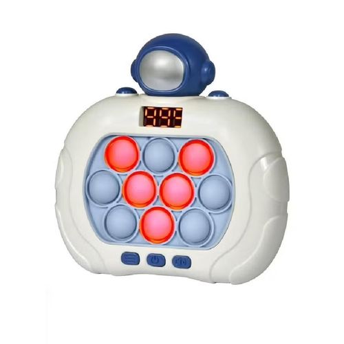 Fast Push Game Fidget Toys for Kids, Pop Fidget with LED Screen - Sensory and Memory Console, Quick Push Light Up Pop Game Gifts for 3-12 Year Old Boys Girls, Easter Basket Stuffers (Astronaut)