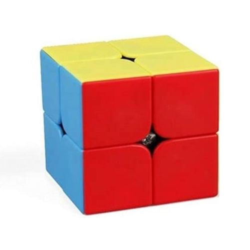 مكعب DailyPuzzles MoYu MeiLong 2x2 غير مغناطيسي، متعدد الألوان