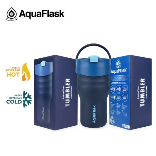 Stainless Steel Mug TUMBLER 20oz 591ml ATLANTIC WAVE