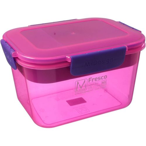 Lunch Box - Pink and Purple, 2.3 Liter, 6449