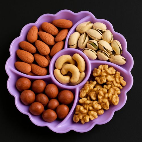 5-hole snack plate