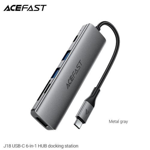 J18 USB-C 6-in-1 HUB x000Ddocking station