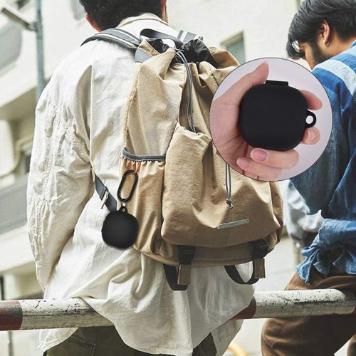 جراب سيليكون ناعم متوافق مع سامسونج جالاكسي Buds 2 Pro/جالاكسي Buds 2/جالاكسي لايف