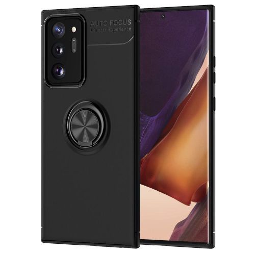 Galaxy Note 20 Ultra Case, Rotating Ring Holder Case (Compatible With Magnetic Car Mount) TPU Drop Protection Case Cover For Samsung Galaxy Note 20 Ultra