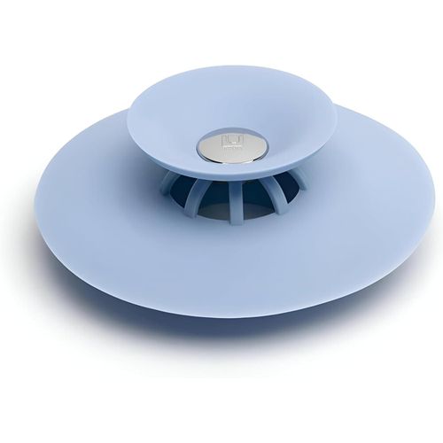 Bathroom and Kitchen Silicone Drain Cover - Durable, Flexible Stopper to Maintain Water Flow, Protect Against Blockages, and Keep Drains Clear in Daily Household Use (Pack (1 Piece))
