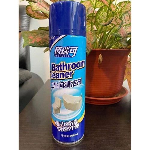 Bathroom Cleaner Spray for Toilet, Bathtub & Tiles, 500ml * Removes Limescale, Disinfects & Sanitises, Spray & Wipe Formula, Eliminates Yellowing, Ceramic Safe