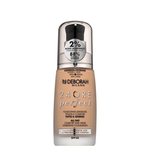 D. 24ORE PERFECT - ALL DAY COMFORT AND WEAR - HYDRATING FOUNDATION 2.1-VANILLA