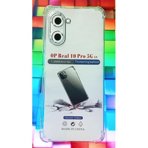 Transperent Case scratch resistant , shock resistant , long-lasting as new Compatible With Realme 10 Pro