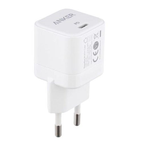 Anker PowerPort III High-Speed Charger 20W , USB-C , White , A2149L23