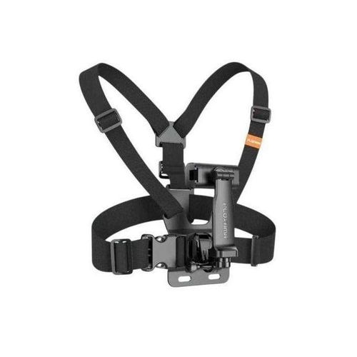 CX-10 Chest Mount for Action Camera and Smartphone - First Person View (FPV) Shooting - Flexible, 360° Adjustable, Quick Release for Sports Equipment - Black