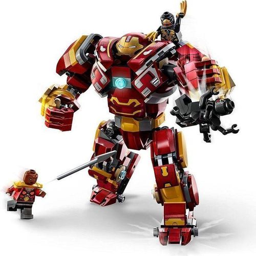 2-in-1 Assembly Toy: Iron Man Hulkbuster Car and Robot J9921 473 pcs