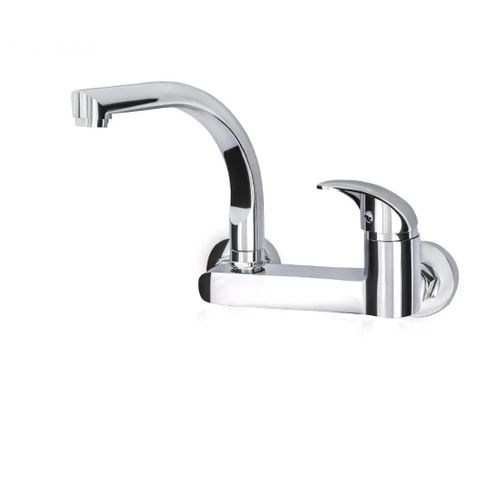 Vienna wall-mounted kitchen mixer