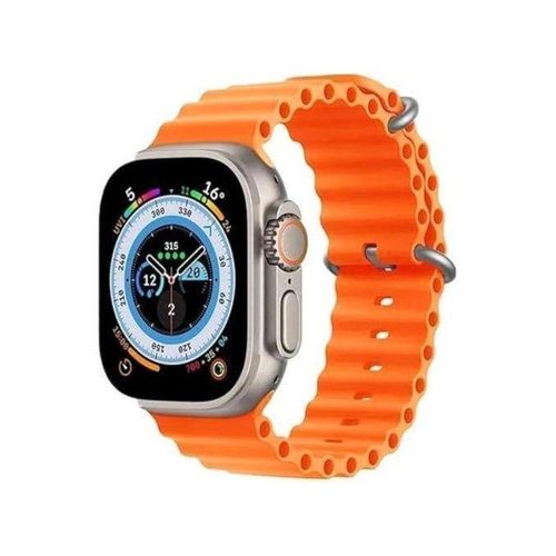 T900 Ultra Smart Watch With Bluetooth And Wireless Charging - Sports Watch - 2.09-49mm Display (Orange)
