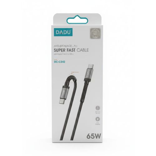 dc-c242 cable 65w Type C to Type C super fast