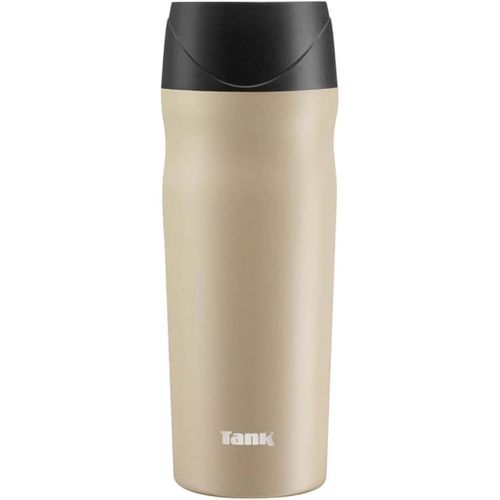 Tank Stainless Steel Tumbler 360mL, Push Button Lid 360°, Up to 6HRs Hot, Off White