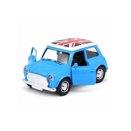 Die-Cast Mini Car with Opening Doors - Blue
