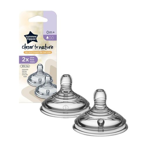 Closer To Nature Slow Flow Teats 2 Pack - 45847