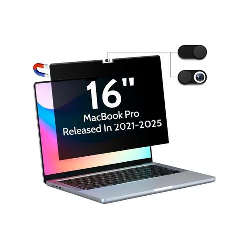 Magnetic Privacy Screen for MacBook Pro 16 Inch (2021-2025, M1, M2, M3, M4), 16inch Removable Matte Anti Blue