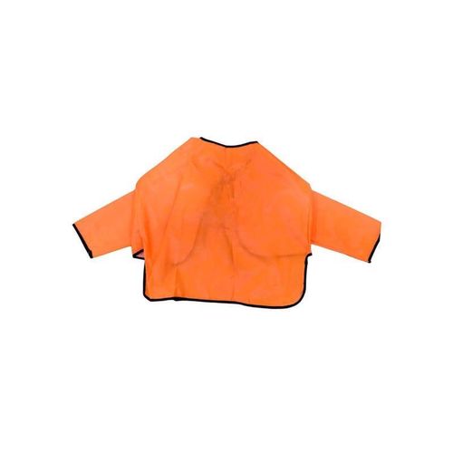 مريلة حماية الملابس مقاومة للماء من El-Safwa للأطفال - برتقالي وأسود