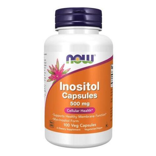 Inositol Capsules, 500 mg, 100 Veg Capsules
