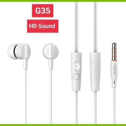 G35 -سماعة أذن ابيض