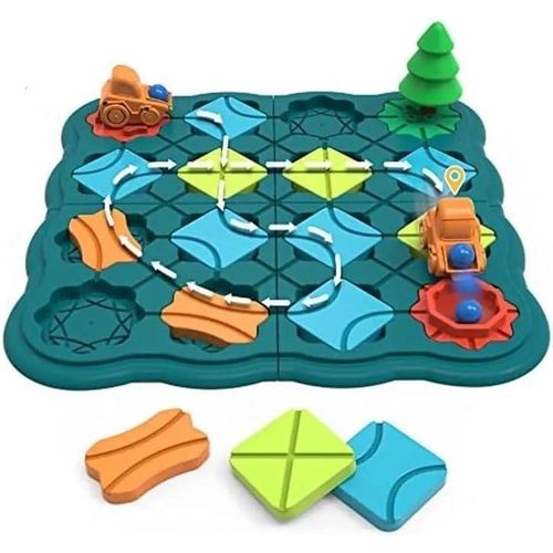 Maze Toy for Kids, Puzzle Board with Colorful Pieces, Logic and Thinking Game