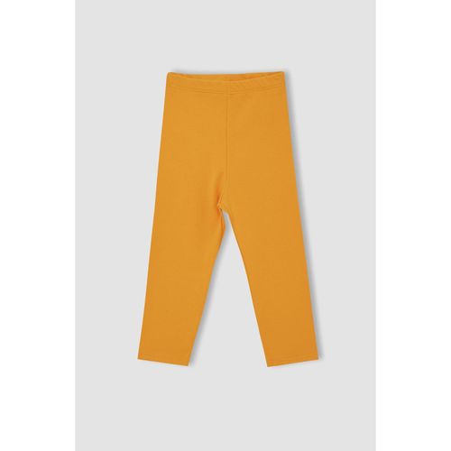 Girls' Slim Fit Basic Capri Boy Leggings