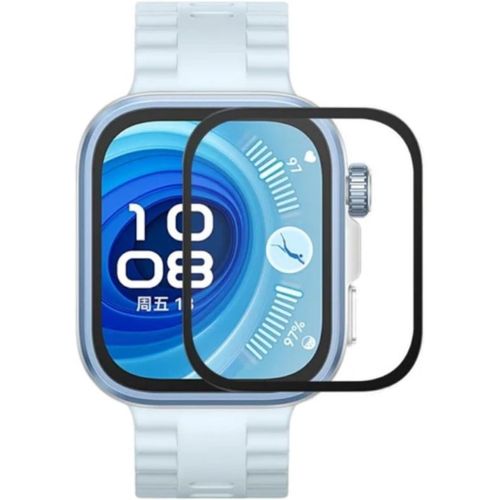 Screen Protector For Huawei Watch Fit 4 – HD Clarity, 3D Curved Edge Screen, Anti-Scratch, Ultra Shatterproof, Ultra Touch Sensitivity, Easy To install – Not A Glass
