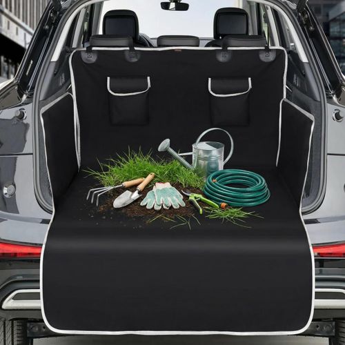 SUV trunk cover for dogs Cover for Back Cargo Area with Side and bumper Protector Car Trunk Mat SUV Pet cargo liner