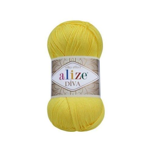 Diva thread, yellow color, 110