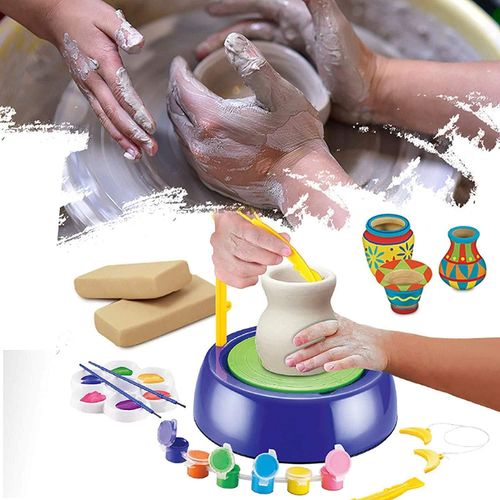 Art Pottery Wheel Set for Kids Pottery Wheel for Kids with Clay Pottery Wheel Game Pottery Set Pottery Set for Kids (Pottry Wheel Set)