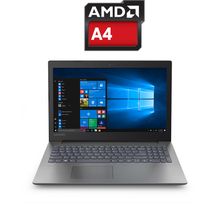 IdeaPad 330-15AST Laptop - AMD A4 - 4GB RAM - 1TB HDD - 15.6-inch HD - AMD GPU - DOS - Onyx Black