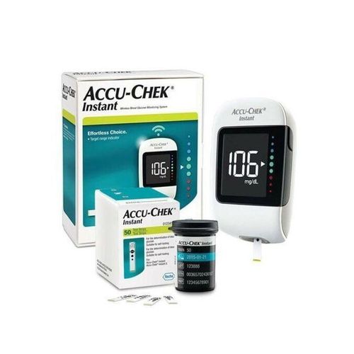 Instant Wireless Blood Glucose Monitoring System + Free 60 Check Strips
